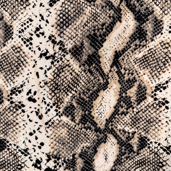 Texas True Threads Snake Print Dress Size Medium Western Boutique Mini Dress NWT - Picture 3 of 5